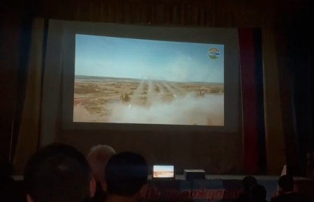 В Дагестанских Огнях состоялась презентация фильма «Герои» об участниках специальной военной операции