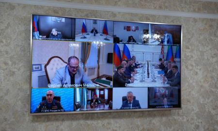Администрация Хасавюрта приняла участие в совещании Оперштаба РД по актуальным вопросам для региона